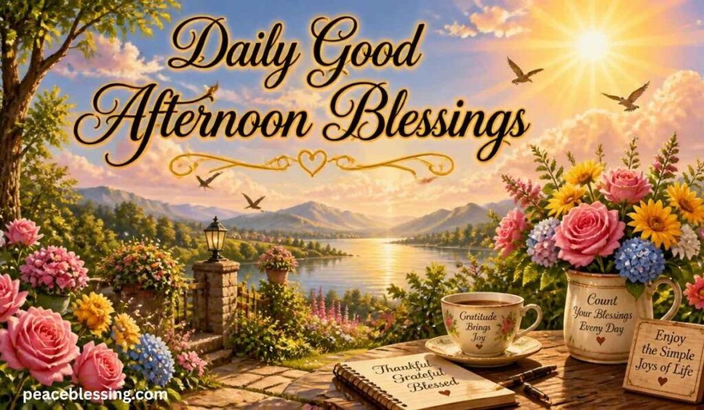 Daily Good Afternoon Blessings
