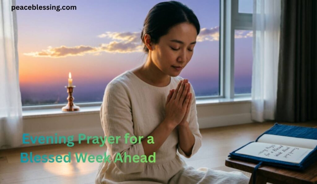Evening Prayer for a Blessed Week Ahead