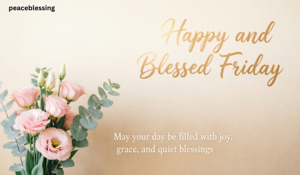 Happy and Blessed Friday Quotes