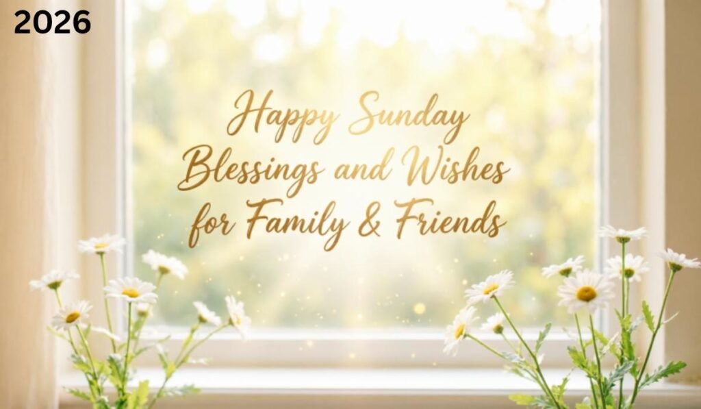 Happy Sunday Blessings and Wishes for Family & Friends