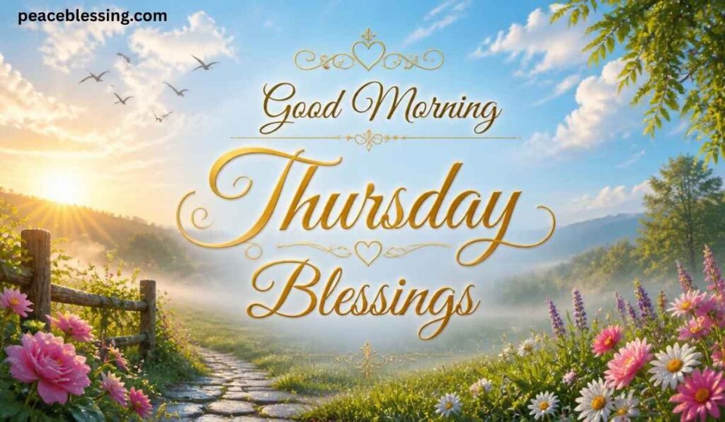 Inspiration Good Morning Thursday Blessings