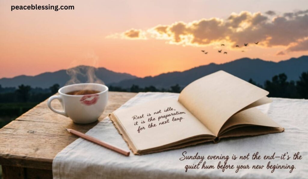 Inspirational Sunday Evening Quotes