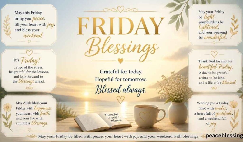 Most Popular Friday Blessing Quotes With Images