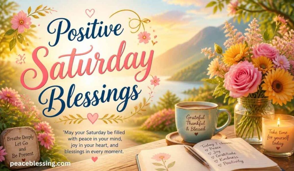 Positive Saturday Blessings for a Mindful Weekend