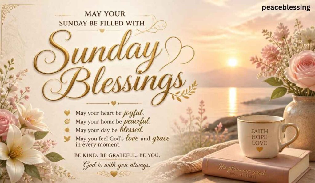 Positive Sunday Blessings Quotes