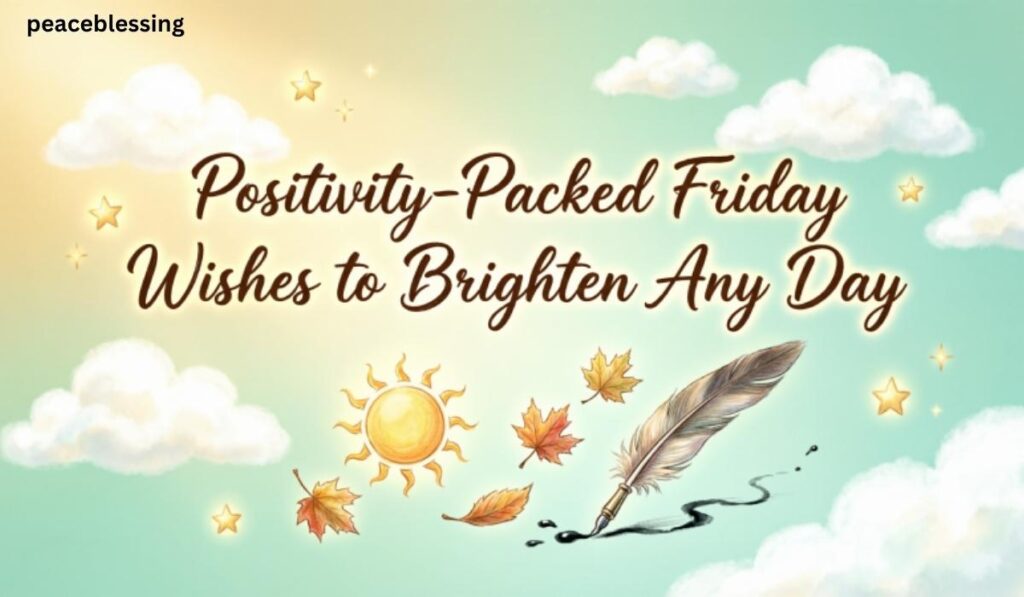 Positivity-Packed Friday Wishes to Brighten Any Day