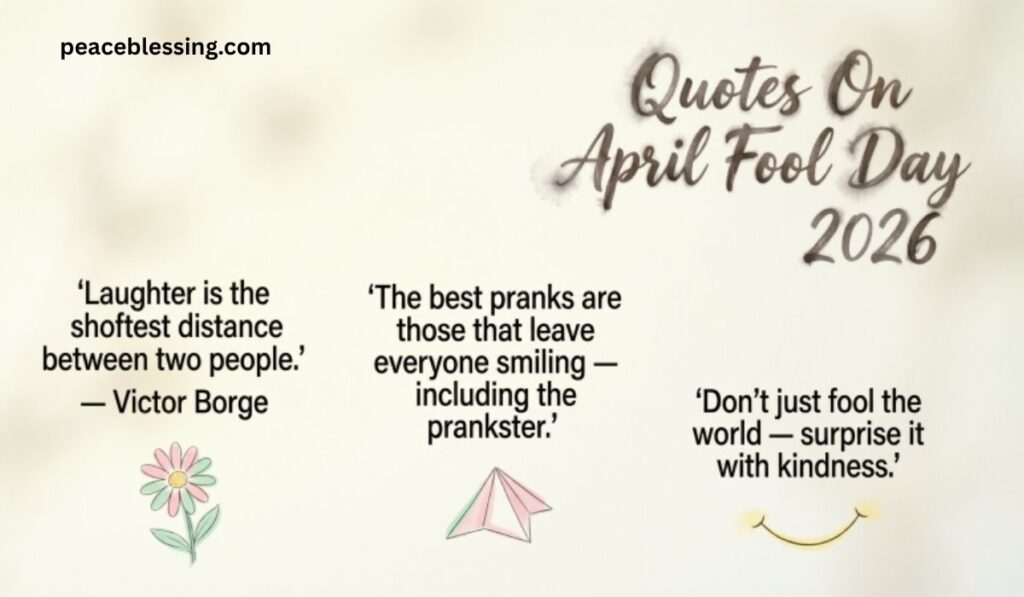 Quotes On April Fool Day 2026