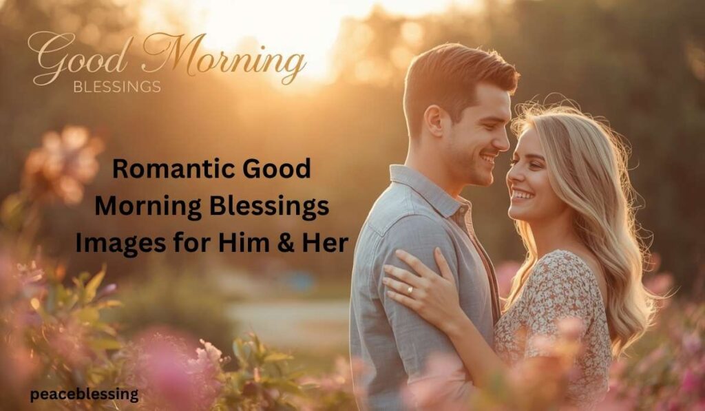 Romantic Good Morning Blessings Images for Him & Her