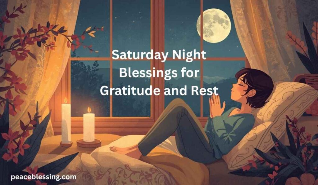 Saturday Night Blessings for Gratitude and Rest