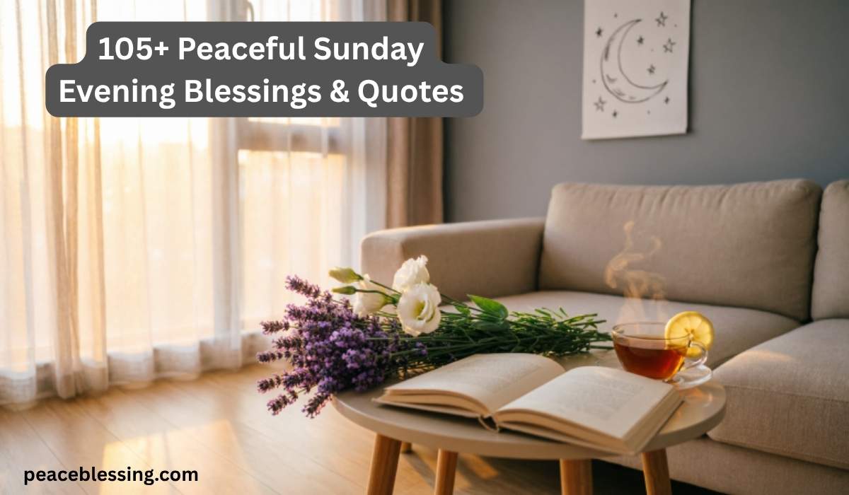 Sunday Evening Blessings