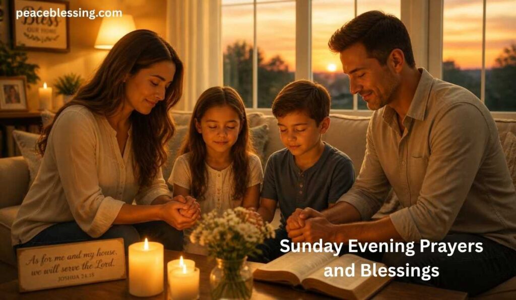 Sunday Evening Prayers and Blessings