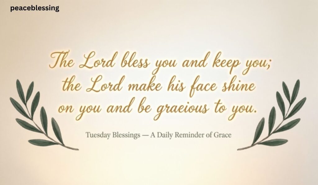 Tuesday Blessings Images Bible Verses