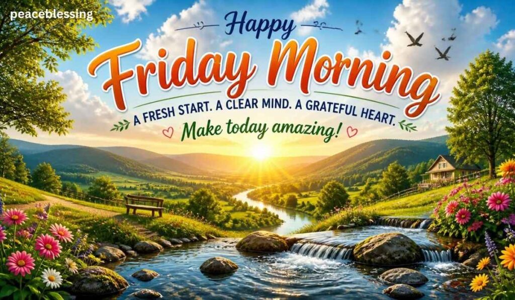Uplifting Friday Morning Images and Quotes