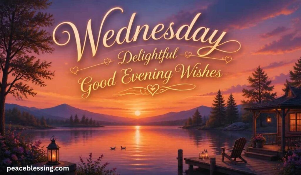 Wednesday Delightful Good Evening Wishes