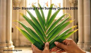 Blessing Palm Sunday