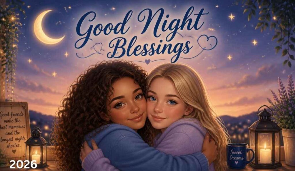 Friends Good Night Blessings 