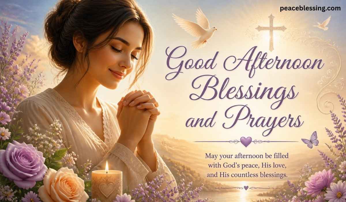 Good Afternoon Blessings & Prayers