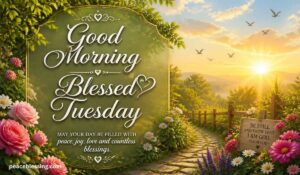 Good Morning Blessed Tuesday