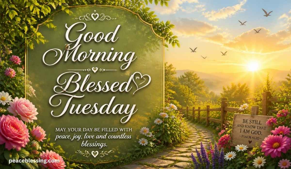 Good Morning Blessed Tuesday