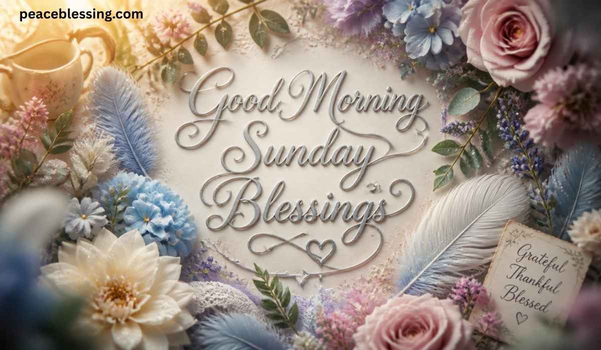 Good Morning Sunday Blessings