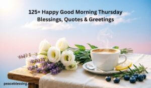 Happy Good Morning Thursday Blessings