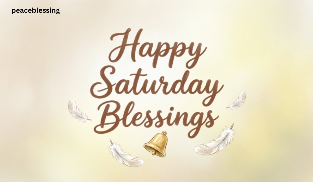Happy Saturday Blessings