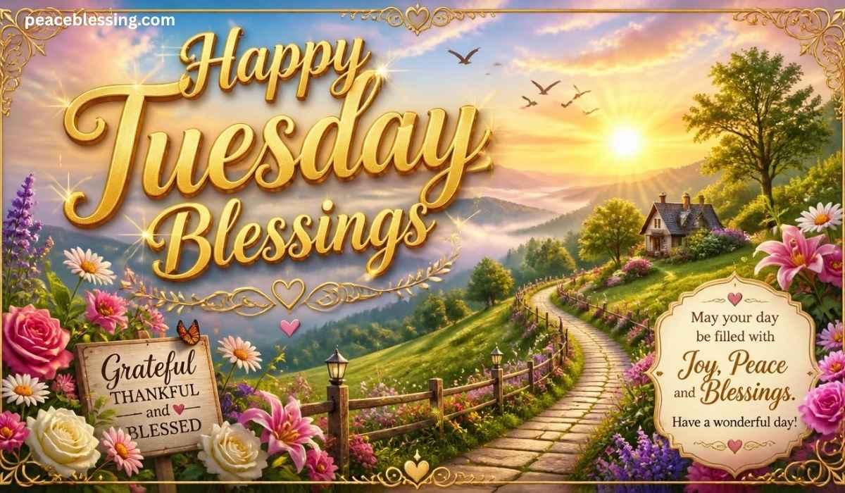 Happy Tuesday Blessings