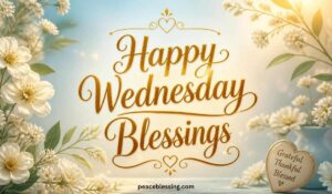 Happy Wednesday Blessings