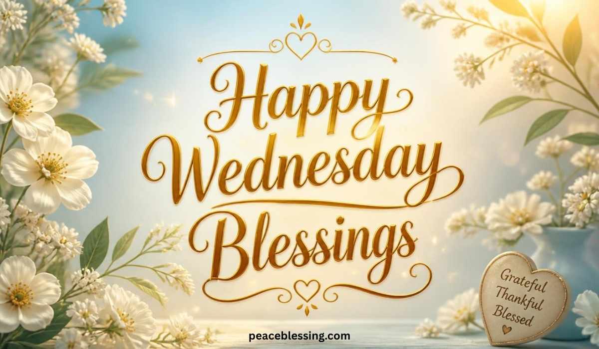 Happy Wednesday Blessings