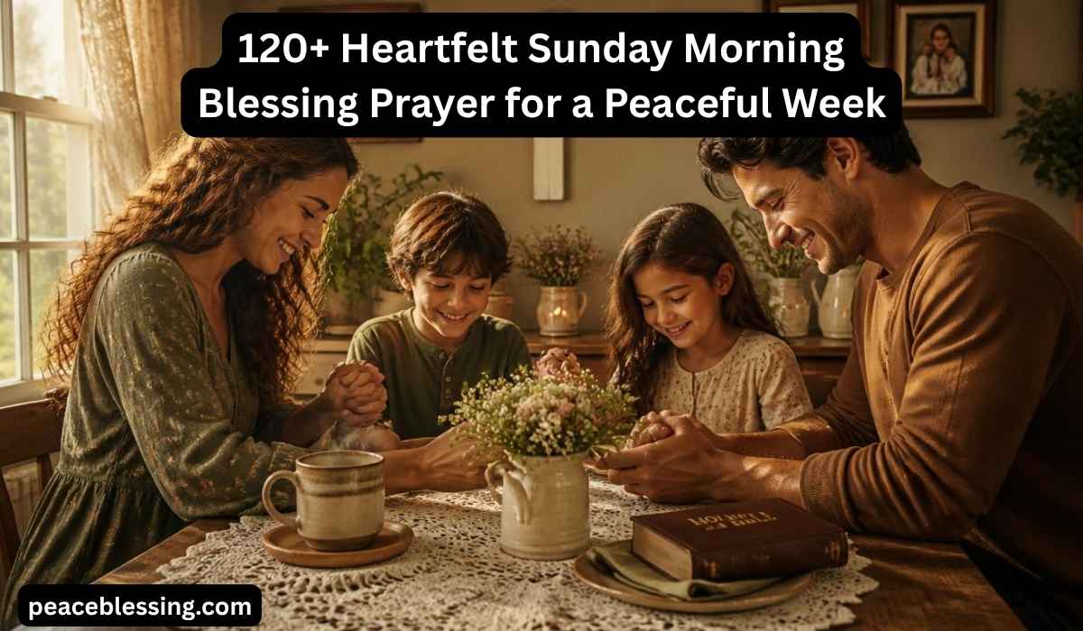 Sunday Morning Blessing