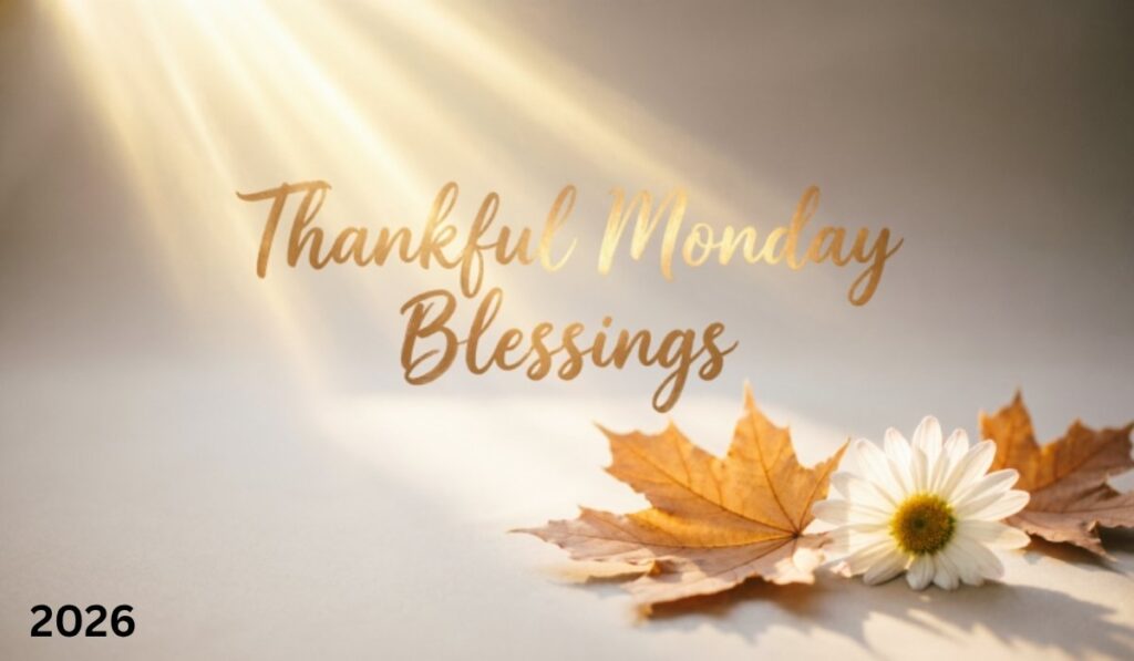 Thankful Monday Blessings
