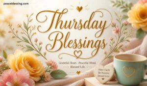 Thursday Blessings
